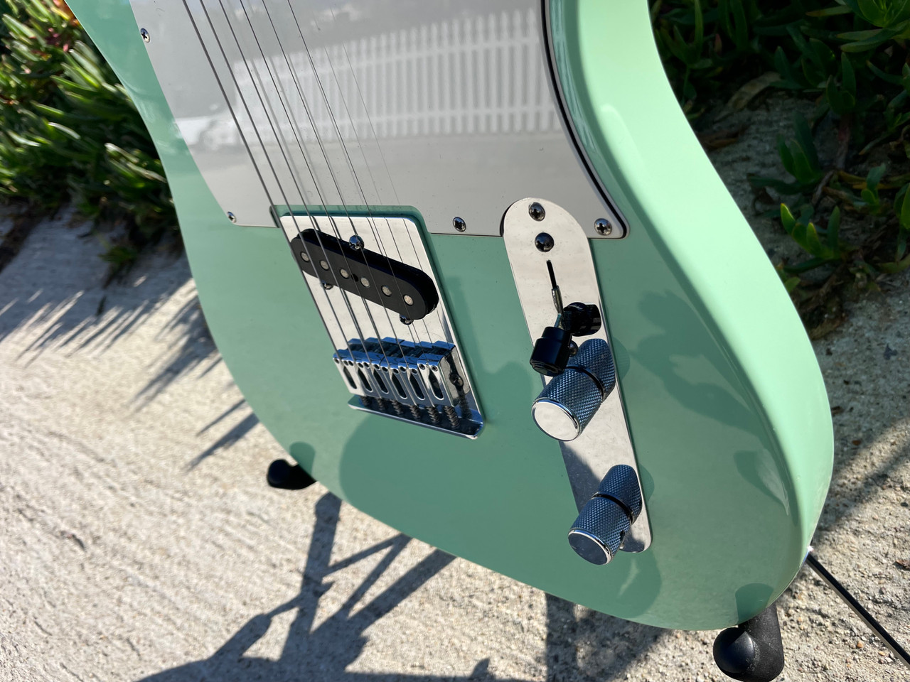 Fender FSR Telecaster Surf green matching headstock w/ matching Fender Blues Jr. SOLD
